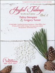 Joyful Tidings, Book 2 for Alto Sax & Piano cover Thumbnail